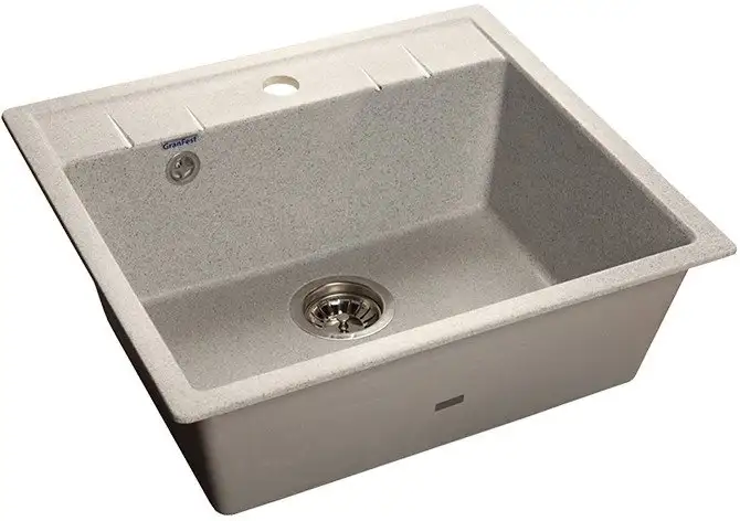 Кухонная мойка GranFest Quadro GF-Q561 (серый) - фото товара