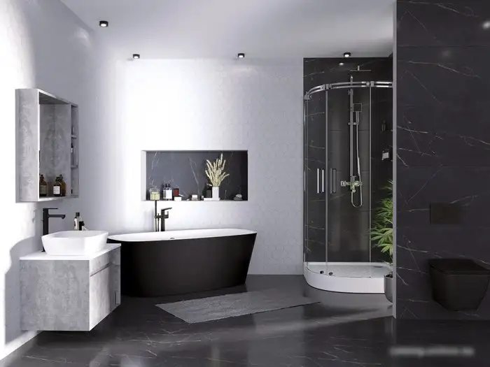 Ванна Grossman GR-2601B 170x70 (с каркасом) - фото товара