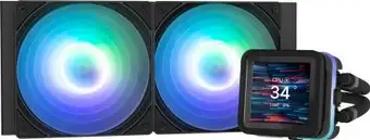 Система жидкостного охлаждения для процессора Zalman Alpha2 DS A24 (черный)