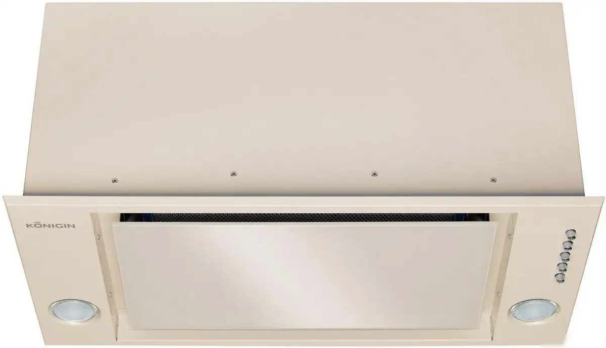 Кухонная вытяжка Konigin Checkbox 60 (слоновая кость) - фото товара