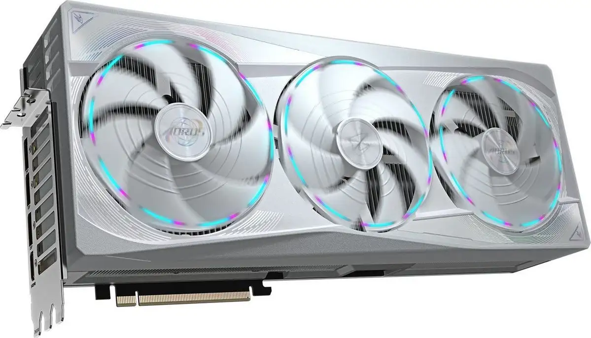 Видеокарта Gigabyte Aorus GeForce RTX 5090 Master Ice 32G GV-N5090AORUSM ICE-32GD – фото товара