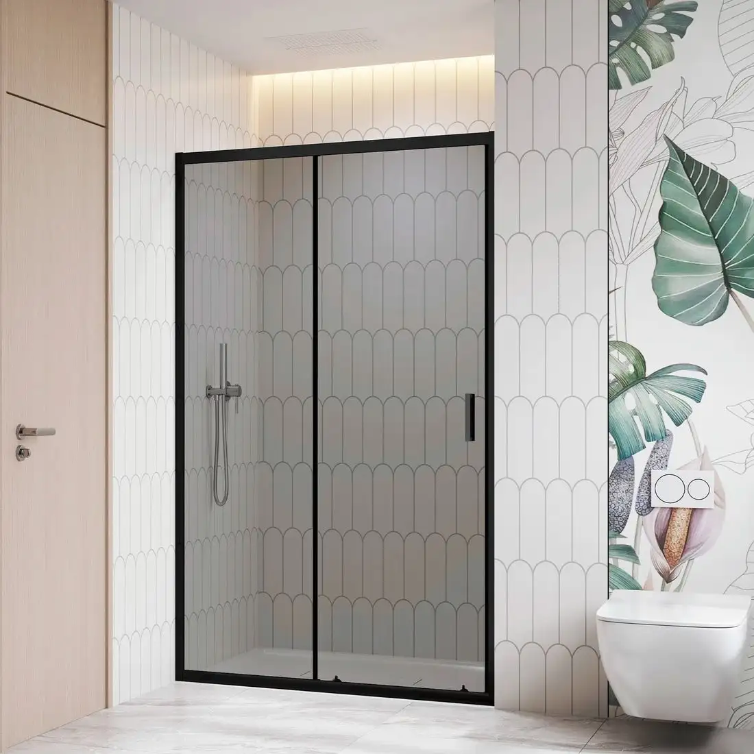 Душевая дверь RGW CL-13B 06091315-34 (черный/тонированное стекло) - фото товара