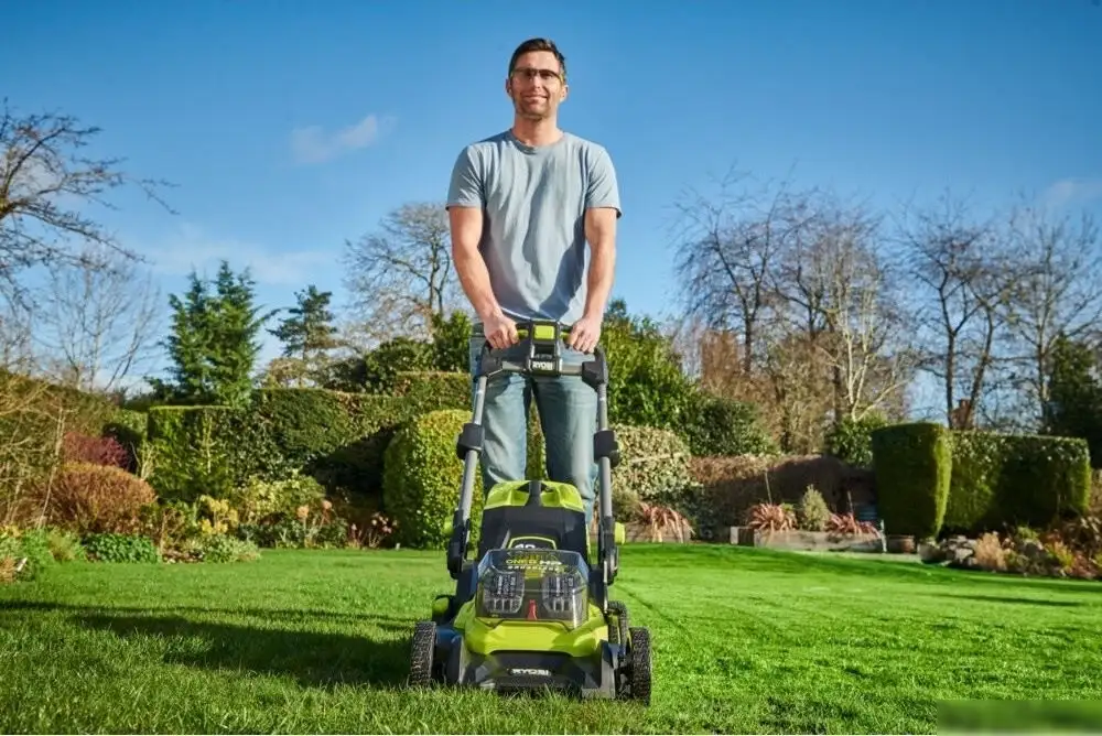 Газонокосилка Ryobi RY18LMX40B-0 (без АКБ) – фото товара