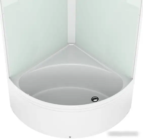 Душевая кабина Domani-Spa Simple 99 High Eco DS01EcSm99HWCl00-V1.2 (белый/прозрачное стекло) - фото товара