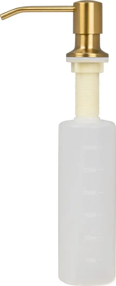 Кухонная мойка Basic CL DS Decor 60x50 (золото, коландер, дозатор) - фото товара