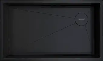 Кухонная мойка Omoikiri TAKI 74-U/IF SIDE GB (графит) - изображение в каталоге