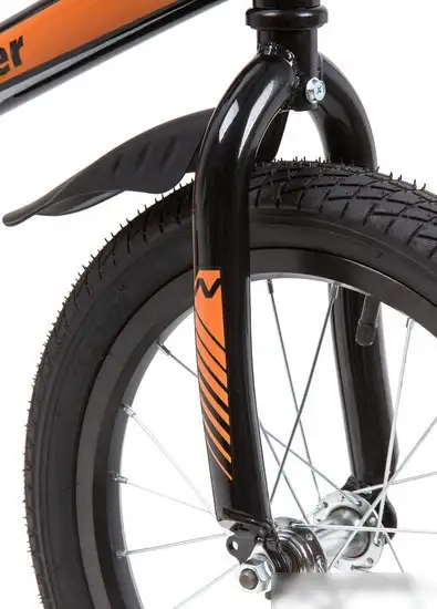 Детский велосипед Novatrack Juster 16 2023 165JUSTER.BK23 (черный) – фото товара