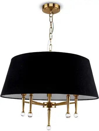 Подвесная люстра Freya Rosemary FR5190PL-05BS1 – изображение в каталоге