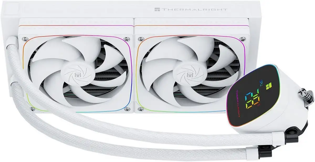 Система жидкостного охлаждения для процессора Thermalright Frozen Horizon 240 Digital ARGB (белый) – фото товара