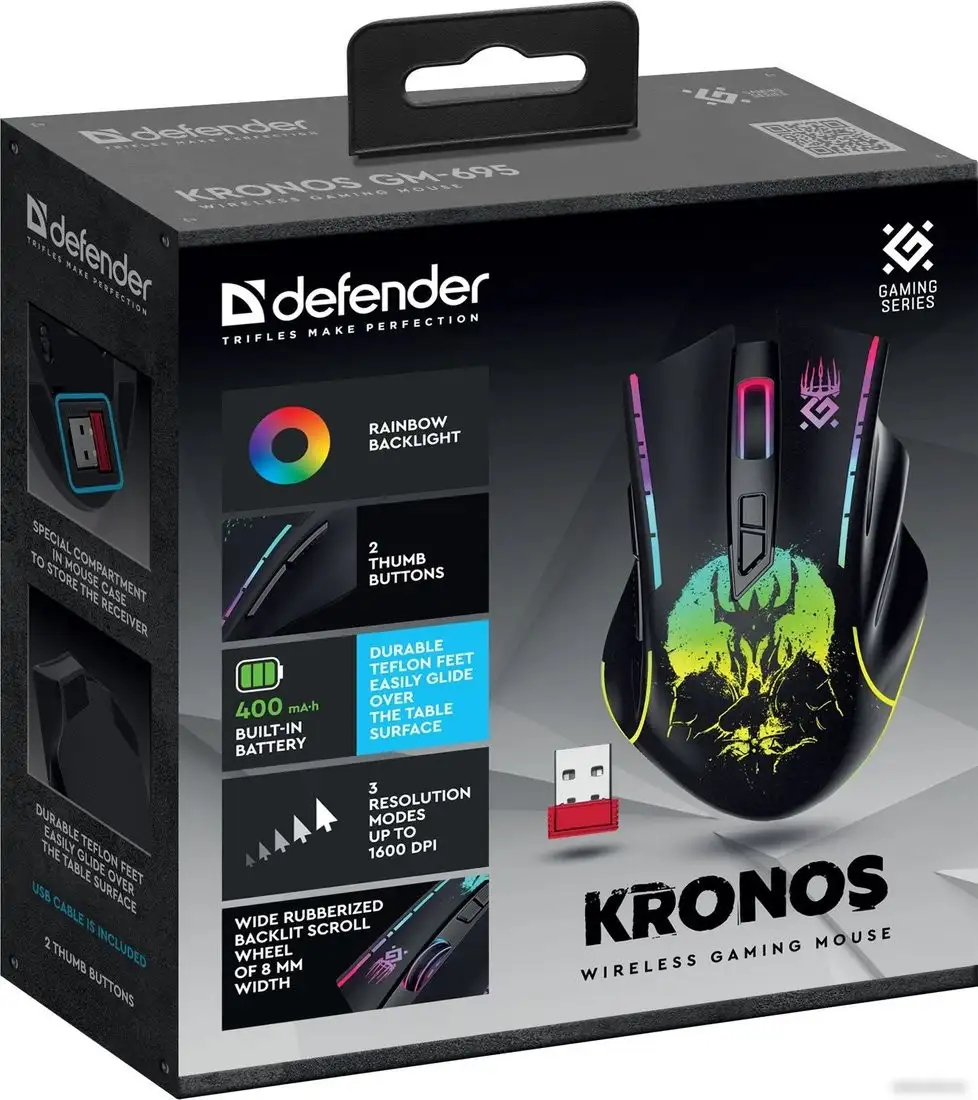 Игровая мышь Defender Kronos GM-695 – фото товара