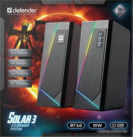 Акустика Defender Solar 3 – фото товара