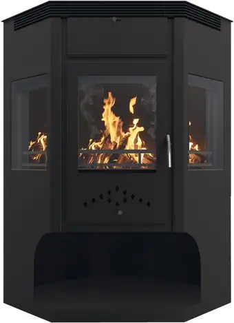 Свободностоящая печь-камин Сибирь 15 - изображение в каталоге