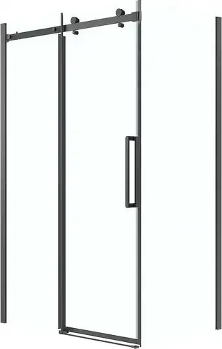 Душевой уголок Grossman Classic 110x80x195 120.K33.04.1180.42.00 (графит сатин/стекло прозрачное) - изображение в каталоге