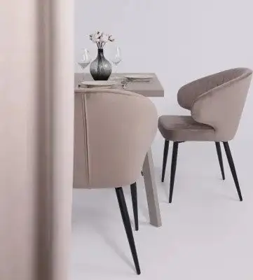 Стул с подлокотниками Мамадома Rob (d05 cappuccino lux/черный) – фото товара