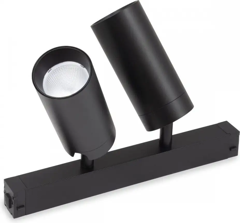Трековый светильник AM Group Plain Cylinder AM590 2X10W 3000K BK – фото товара