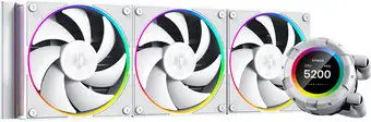 Жидкостное охлаждение для процессора ID-Cooling SL360 White – изображение в каталоге