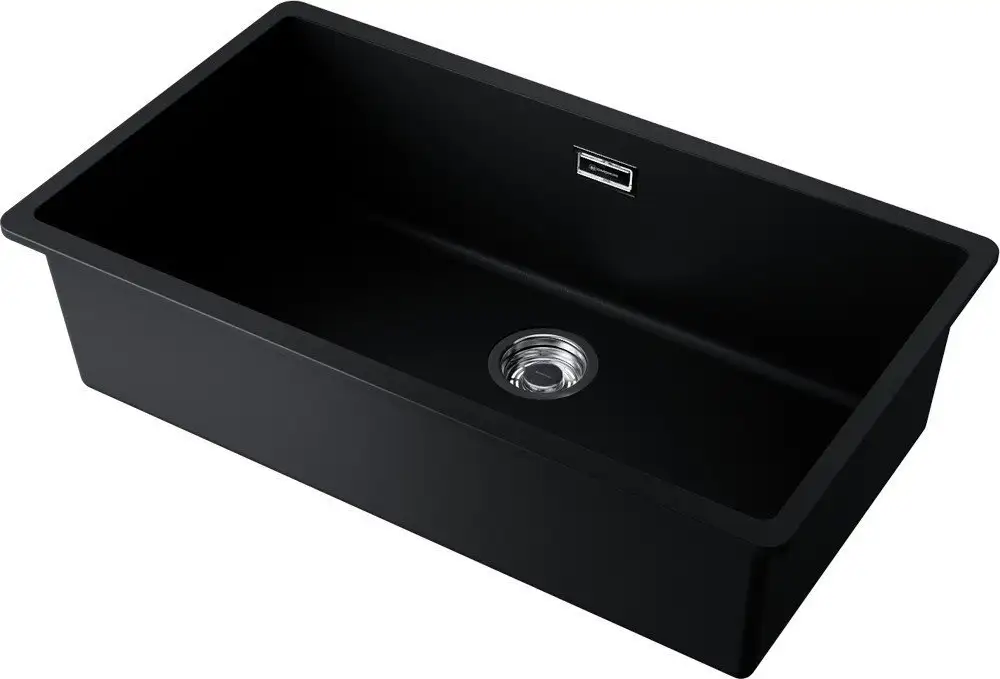 Кухонная мойка Omoikiri Kata 74-U-BL Artgranit (черный) - фото товара