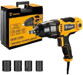 Гайковерт Deko DKIW1150W 084-1055 (кейс) – изображение в каталоге