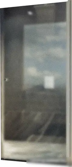 Душевая дверь MaybahGlass 198x80 MGD-808-5 (сатин стекло/хром матовый)