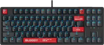 Клавиатура A4Tech Bloody AT87 (черный/красный) – изображение в каталоге