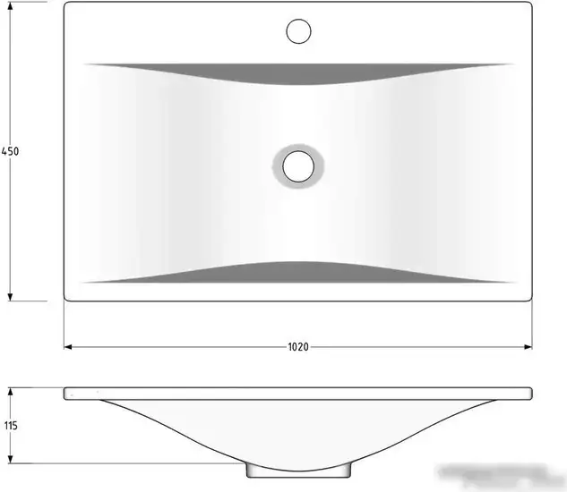 Умывальник Madera Pulsus 100 - фото товара