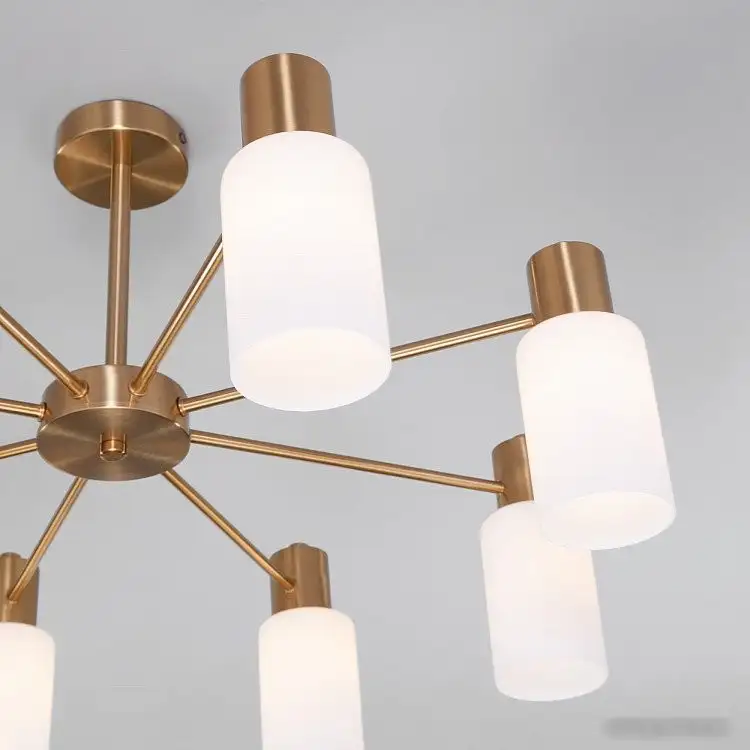 Люстра средней высоты Евросвет Vegga1 a057109 латунь – фото товара