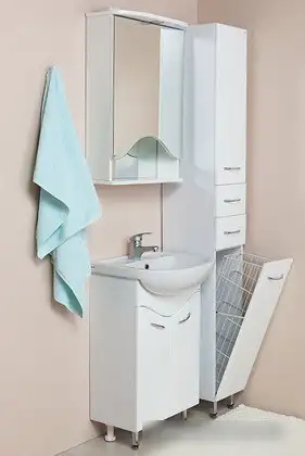 Onika Тумба под умывальник Лада 60.11 (белый) [106002] – фото товара