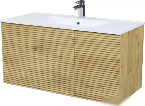 IDDIS Тумба под умывальник Bild BIL10V0i95 (дуб светлый) – фото товара