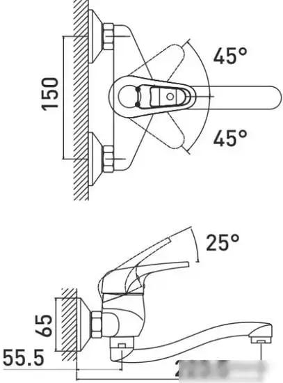 Смеситель Gross Aqua Optima 4548511-20S - фото товара