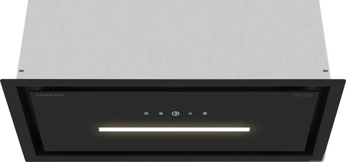 Кухонная вытяжка Meferi SMARTBOX60BK Glass Comfort - фото товара