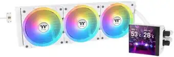 Система жидкостного охлаждения для процессора Thermaltake MAGFloe 420 Ultra ARGB Sync Snow Edition CL-W452-PL14SW-A – изображение в каталоге