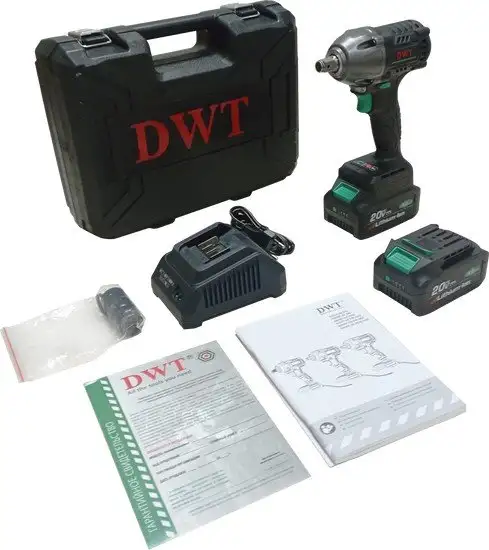 Гайковерт DWT ABWP-20 HDN-4C2 BMC (с 2-мя АКБ, кейс) – фото товара