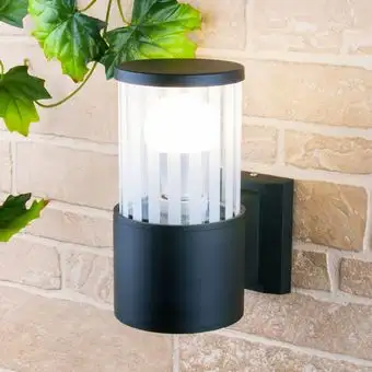 Уличный настенный светильник Elektrostandard Techno 1410 (черный) – изображение в каталоге