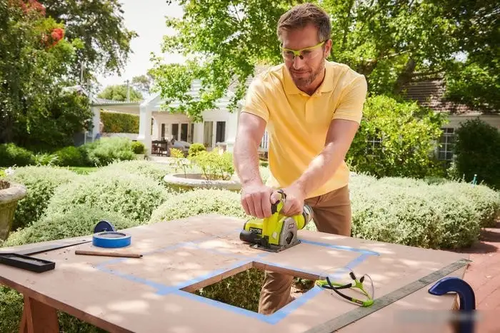 Дисковая (циркулярная) пила Ryobi R18MMS-0 (без АКБ) – фото товара