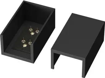 Заглушка для шинопровода Maytoni Technical TRA160EC-1B – изображение в каталоге