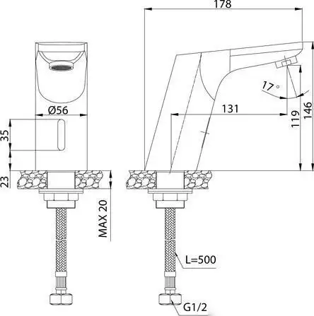 Смеситель IDDIS Pulse PULSBS0i86 - фото товара