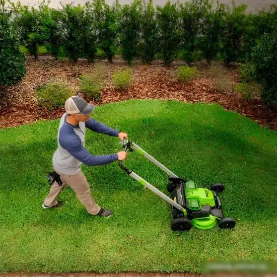 Газонокосилка Greenworks GD60LM61 2519107 (без АКБ) – фото товара