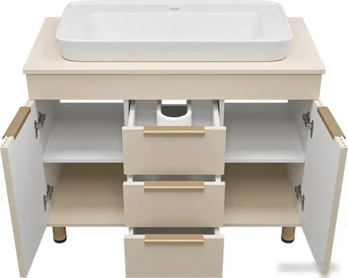 Brevita Тумба под умывальник Enfida 100 ENF-06100-0343Я – фото товара