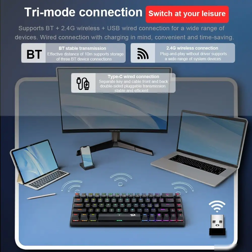 Клавиатура Redragon Ryze Pro – фото товара