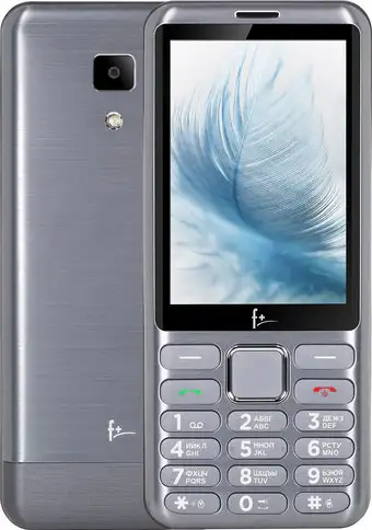 Мобильный телефон F+ S350 (светло-серый)