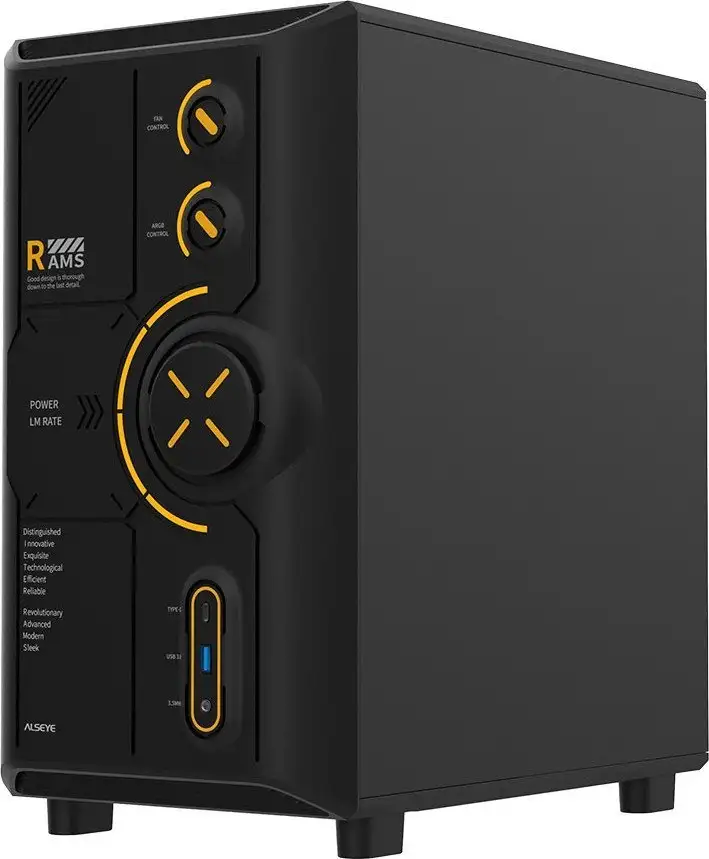 Корпус ALSEYE RAMS 2.0 Type-C (черный) – фото товара