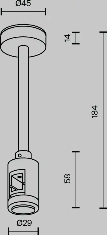 Крепеж для шинопровода Maytoni Technical Accessories for tracks Flarity TRA156C-SL1-B – фото товара