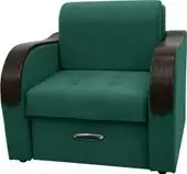 Кресло Сириус Лидер-1 НПБ 105x110 (Eva 30 велюр зеленый) – изображение в каталоге