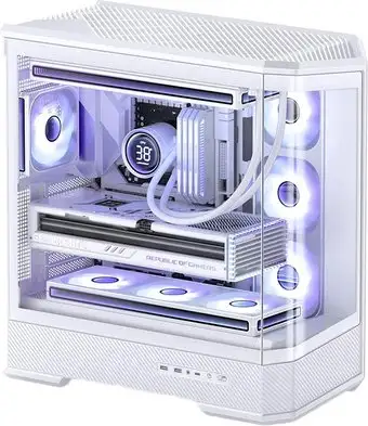 Корпус Jonsbo D400 (белый) – изображение в каталоге