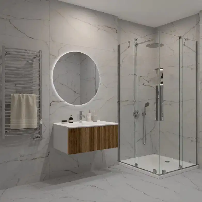 ЗОВ Тумба с умывальником Кито 80 K80LW0MRM-OL80 (белый/тростник) – фото товара