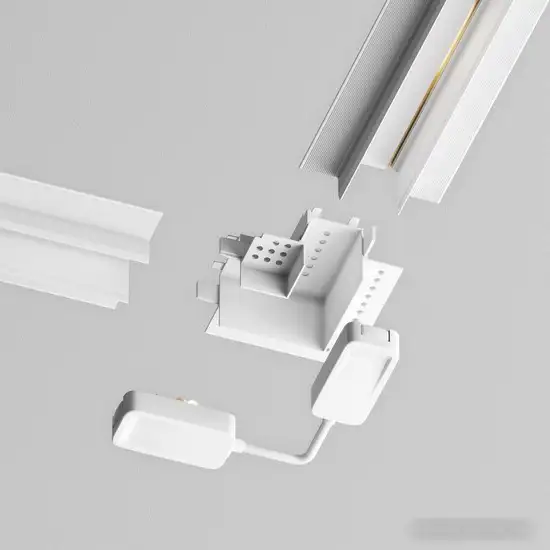 Коннектор питания шинопровода Maytoni Technical Radity TRA084CPC-W-12 – фото товара