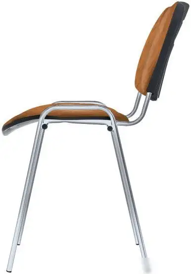 Офисный стул Helmi Изо HL-F01 330631 (хром/кожзам песочный) – фото товара