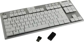 Клавиатура Logitech G915 TKL Lightspeed GL Tactile (серый) – изображение в каталоге