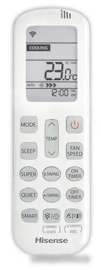 Сплит-система Hisense Zoom DC Inverter AS-18UR4RMSKB00 - фото товара