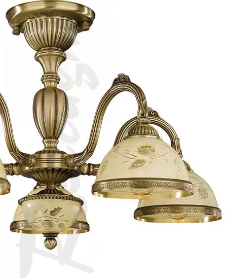 Люстра средней высоты Reccagni Angelo 6208 PL 6228/5 – фото товара